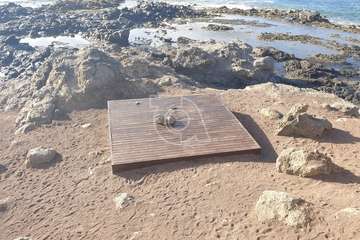  El solárium de Taliarte, un foco de infección/TA.